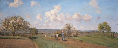 1872年春 作： Camille Jacob Pissarro