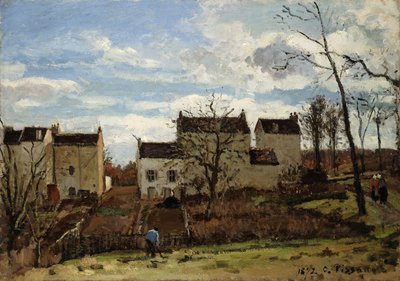 ポントワーズの春。ポントワーズの春、1872 作： Camille Jacob Pissarro