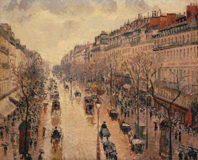 不明な画像 作： Camille Jacob Pissarro