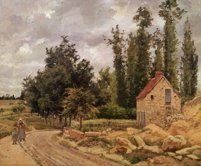 不明な画像 作： Camille Jacob Pissarro