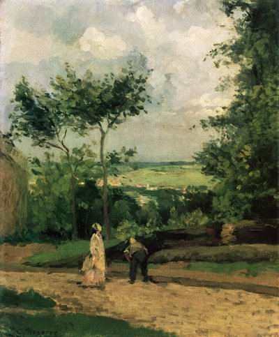 不明な画像 作： Camille Jacob Pissarro