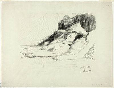 デッド・チャイルド 作： Camille Pissarro