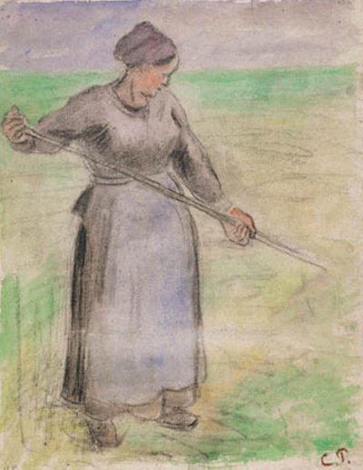 ヘイメーカー 作： Camille Pissarro