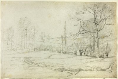 モンフーコーの風景 作： Camille Pissarro