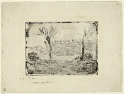 夕日 作： Camille Pissarro
