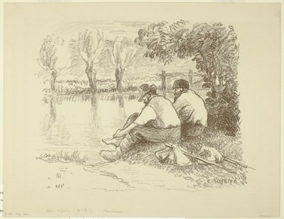 トランプ 作： Camille Pissarro