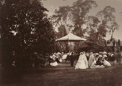 ロンドンのオーリンズハウスの田園の合奏 作： Camille Silvy
