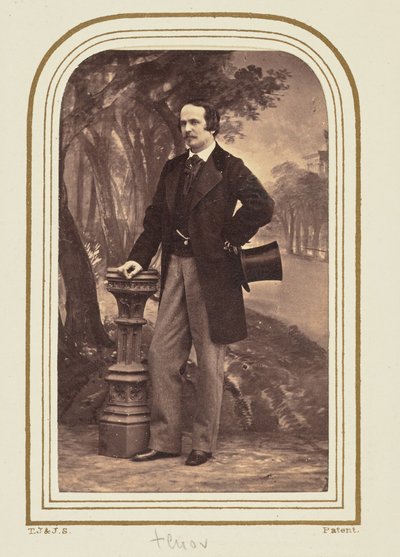 [イタロ・ヴァンドゥイ（1821～1882年）]。 作： Camille Silvy
