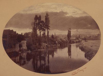 川のシーン 作： Camille Silvy