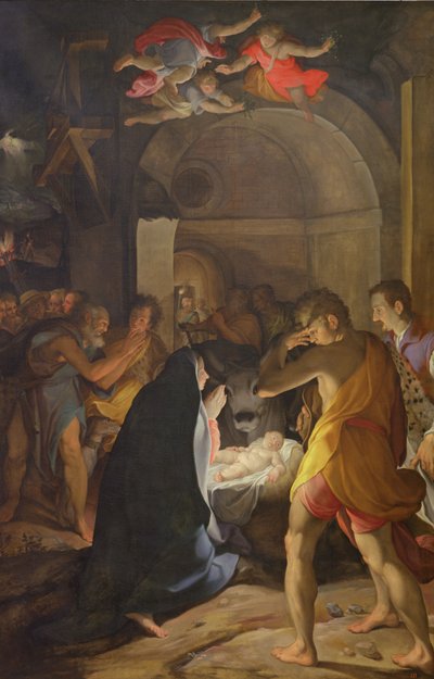 羊飼いの礼拝 作： Camillo Procaccini