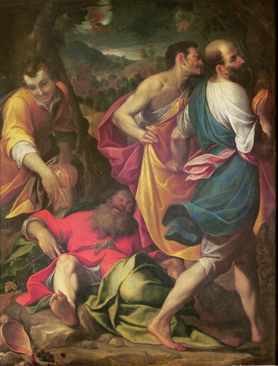 ノアの酩酊 作： Camillo Procaccini