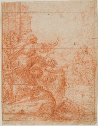 ティチーノ川の奇跡 作： Camillo Procaccini