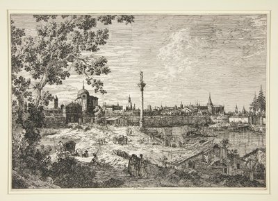 シリーズVedute（ビュー）からのパドヴァの架空のビュー 作： Canaletto (Giovanni Antonio Canal)