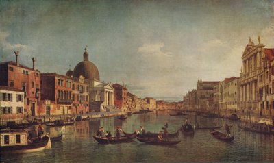 大運河の眺めヴェネツィア、c1740、c1915 作： Giovanni Antonio Canal