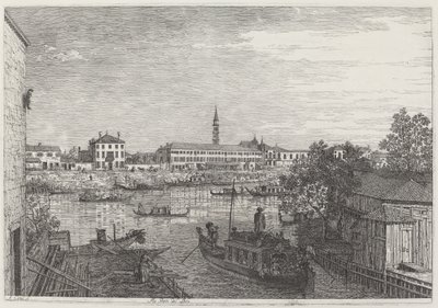 Ale Porte del Dolo、c。 17351746。 作： Canaletto