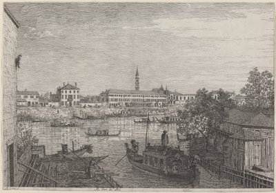 エールポルトデルドーロ、c。 17351746。 作： Canaletto