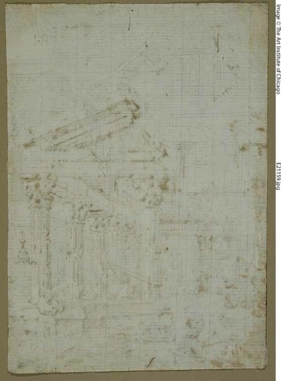 建築スケッチ 作： Canaletto