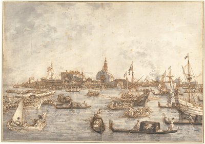ベニスでの昇天祭、17651766。 作： Canaletto