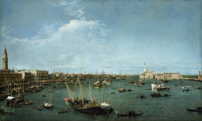 ヴェネツィアサンマルコ盆地 作： Canaletto