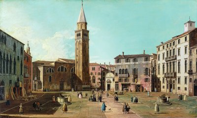 カンポサンタンジェロ、ヴェネツィア、1730年代。 作： Giovanni Antonio Canal