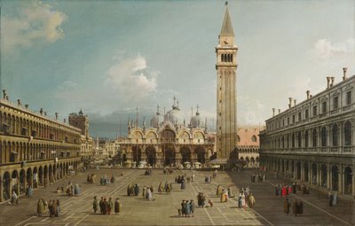 サンマルコ広場 作： Canaletto