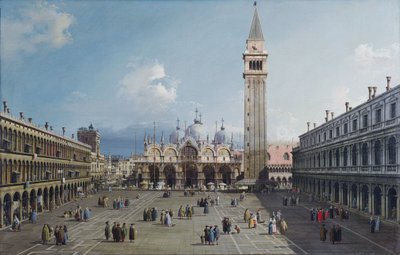 サンマルコ広場 作： Canaletto