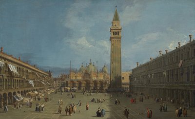 サンマルコ広場、1720年代後半。 作： Giovanni Antonio Canal