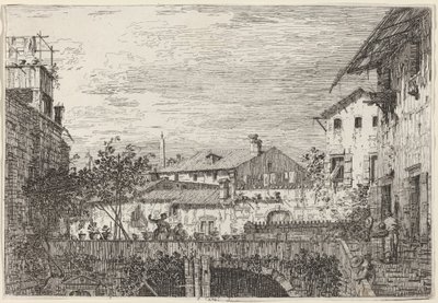 テラス、c。 17351746。 作： Canaletto