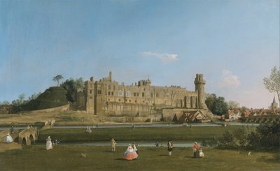 ウォリック城 作： Canaletto