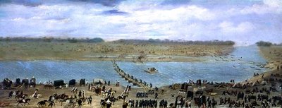 ウルグアイ、サンタルチア川の交差点 作： Candido Lopez