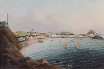 マカオ港 作： Cantonese School
