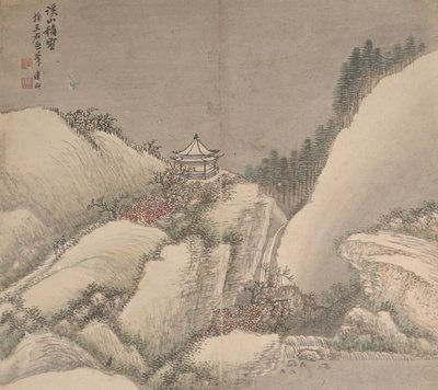 さまざまなアーティストのスタイルの風景。 作： Cao Jian