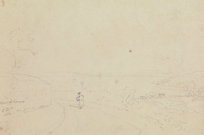 1826 年 2 月 8 日、ウェスト カウズ上空 作： Capt. Thomas Hastings