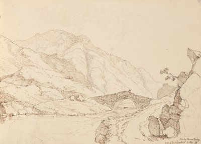 ブラック ストリーム橋、1841 年 9 月 6 日 作： Capt. Thomas Hastings