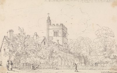 Cheshuntin kirkko, 23. toukokuuta 1814 作： Capt. Thomas Hastings