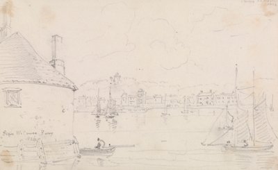 Cowes, West Cowes Ferryltä, 22. maaliskuuta 1826 作： Capt. Thomas Hastings