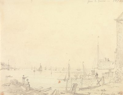 1826 年 8 月 7 日、イースト カウズから 作： Capt. Thomas Hastings