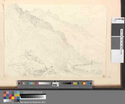 1836 年 5 月、ワスト ウォーターのがれきの下から 作： Capt. Thomas Hastings