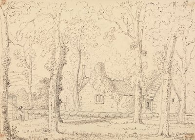 クルーカーン教会ヤードにて、1833 年 6 月 作： Capt. Thomas Hastings