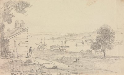 メディナを見渡す、1826 年 12 月 2 日 作： Capt. Thomas Hastings