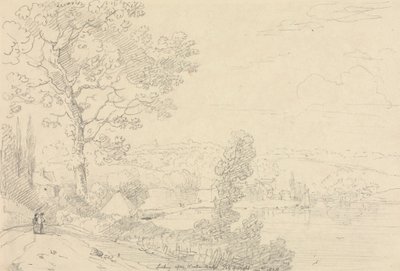 Olhando para a Ponte Wootton, Ilha de Wight, agosto de 1828 作： Capt. Thomas Hastings