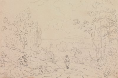 1826年2月、ワイト島ニューポート近郊 作： Capt. Thomas Hastings