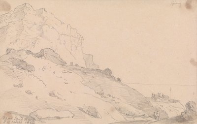 ワイト島、サンドロック インの近く 作： Capt. Thomas Hastings