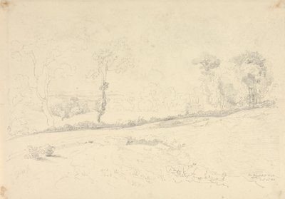 1818 年 8 月 22 日、ハムステッド ヒースにて 作： Capt. Thomas Hastings