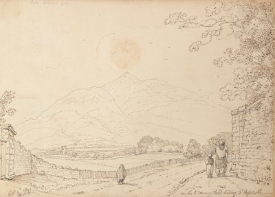 1841 年 9 月 4 日、ロス城に続くキラーニー ロードにて 作： Capt. Thomas Hastings