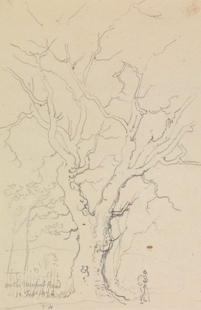 1826 年 2 月 12 日、ニューポート ロードにて 作： Capt. Thomas Hastings