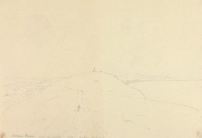 ニードルズ近くのシャルコム ダウン、東向き 作： Capt. Thomas Hastings