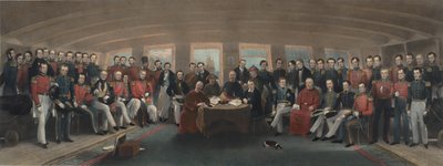 南京条約の署名と封印 作： Captain John Platt