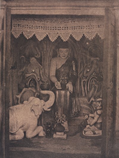 Amerapoora。ガウタマス神社、1855年。 作： Captain Linnaeus Tripe