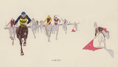 レコースのイラストDansL "Antiquite by Caran D" Ache 作： Caran dAche